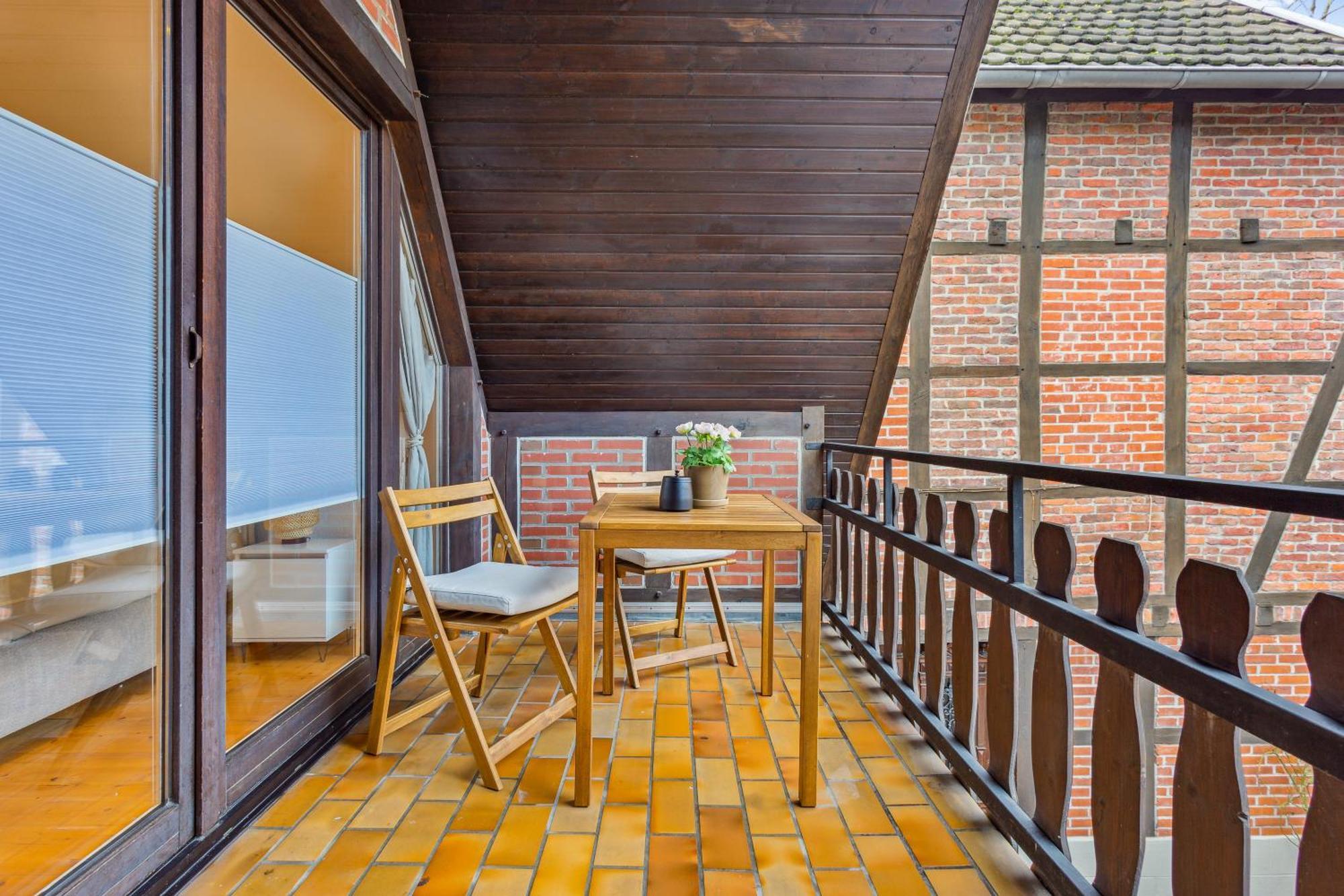 Gemuetliche Fachwerkwohnung Zentrum Luedinghausen Exterior foto